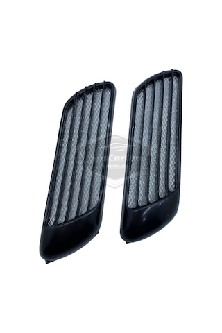 Üniversal Her Araca Uyumlu Kaput Üstü Havalandırma Izgarası Venti Universal Air Scoop Peugeot 206 Tip 2'li (00) (ŞüsCarOto Aksesuar)