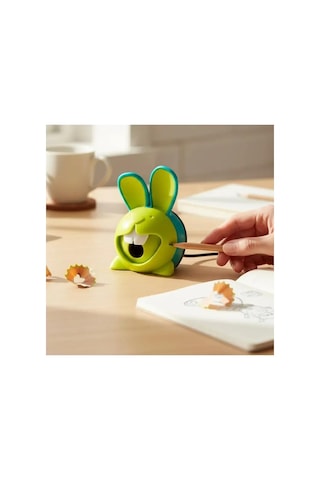 Maped Croc Croc Tek Delikli Kalemtraş Mavi-yeşil 1 Adet 017691