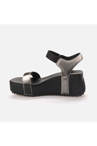 Calvin Klein Dolgu Topuklu Kadın Sandalet Yw0yw01366 Siyah