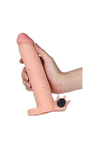 Truva Shop X-Tender Titreşimli Realistik Gerçekçi Penis Kılıfı