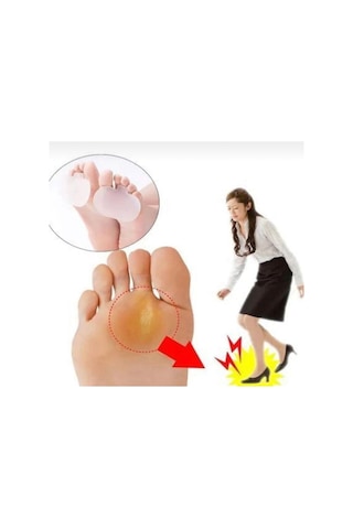 Ayak Pedi Ayak Altı Nasır Ped Silikon Halkalı Metatarsal Standart