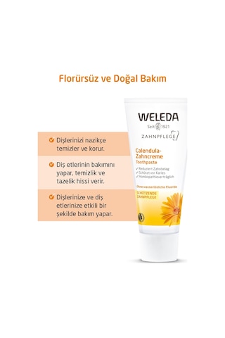 Weleda Calendula Özlü Organik Diş Macunu 75ml