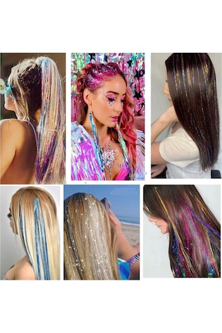 Hair Tinsel Simi / Ht11 - Xmgd-714012 Çok Renkli