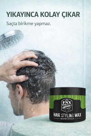 Fnx Barber Matte Effect Wax 150 Ml 4 Adet