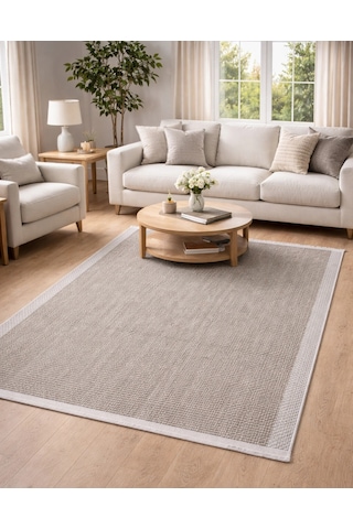 Merinos Rs Sisal 79270-071 Özel Kesme Halı Kahverengi Çok Renkli