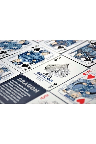 Bicycle Dragon Oyun Kağıdı Koleksiyonluk Cardistry Kartları Deste