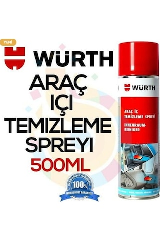 Araç İçi Temizleme Spreyi Araç İçi Temizleme Spreyi 500ml