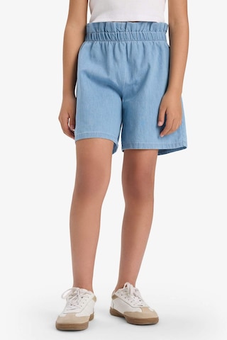 Defacto Kız Çocuk Jean Şort E6690a825smnm39 Mavi