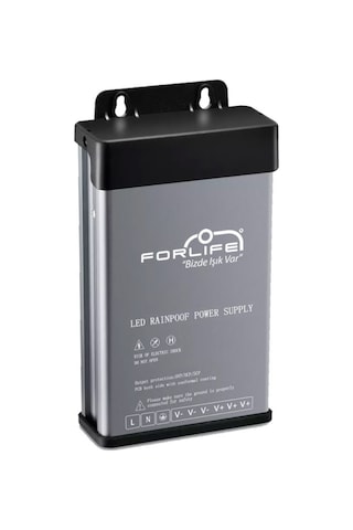Forlife 33 Amper 12 Volt 400 Watt Yağmur Korumalı Led Trafosu