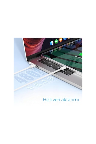 Woyax by Deji Apple Uyumlu iPhone Lightning 25W PD Hızlı Şarj Cihazı