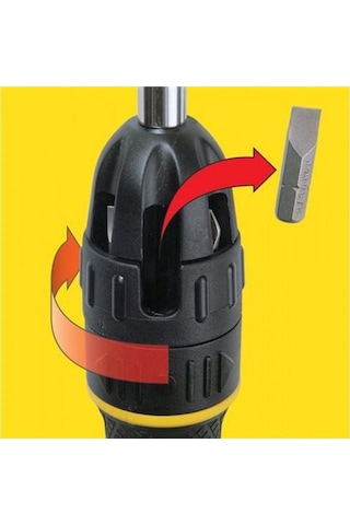 Stanley Bits Cırcırlı Tornavida Seti Takımı Uç Hazneli St068010