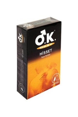 Okey Hisset Prezervatif 10'lu