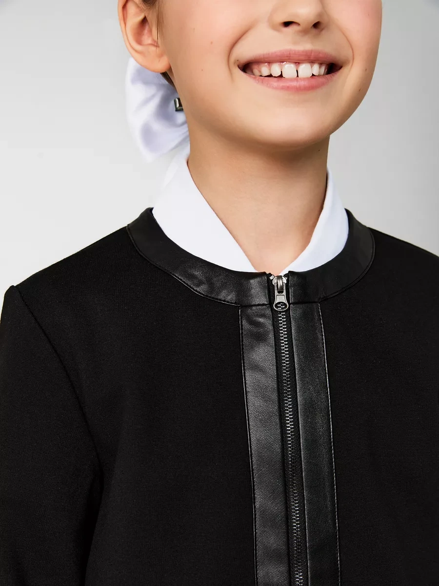 Acoola Fermuarlı Siyah Okul Ceketi 245868381 Siyah