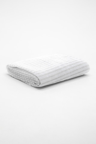 Kaymaz Taban Süngerli Kadife Koltuk - Çekyat Örtüsü 170x210 - Gri Gri