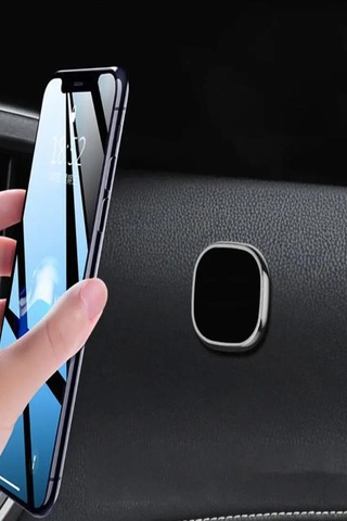 Jx-029 Gümüş Araç İçi Telefon Tutucu