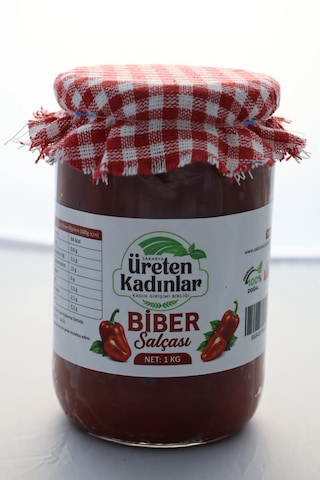 Biber Salçası 1 Kg Geleneksel Ev Yapımı Doğal Biber Salçası