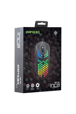 Inca IMG-346 Empousa RGB Makrolu Gaming Oyuncu Mouse