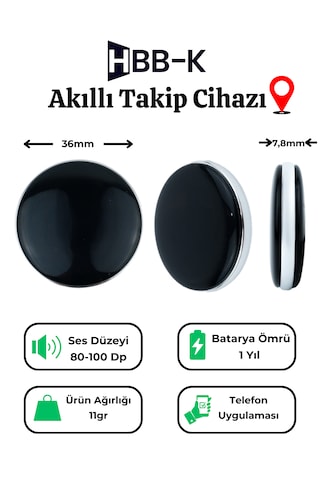 Ios & Android Uyumlu Airtag Akıllı GPS Takip Cihazı