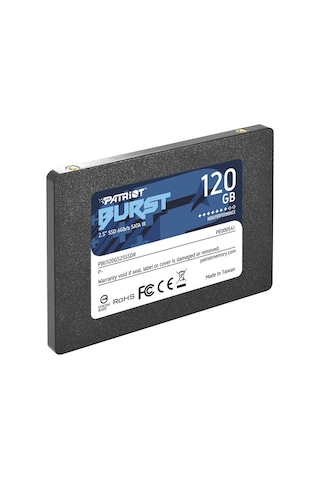 Patriot Burst PBU120GS25SSDR 2.5" 120 GB SATA 3 SSD