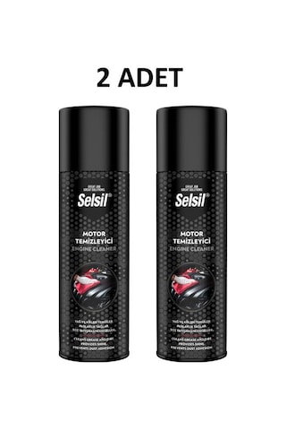 Selsil Susuz Motor Temizleme Spreyi 500ml 2 Adet