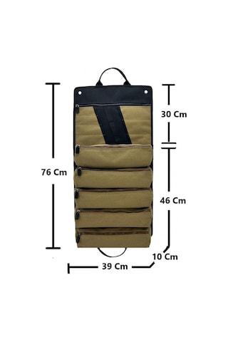 Teknisyen Makinist Elektrikçi Ağır Hizmet Organizer Rulo Takım Çantası