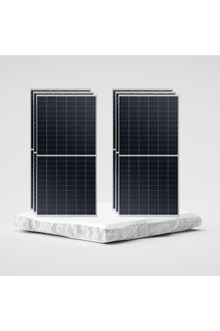 6.2kw Lityum Akülü Solar Enerji Paketi 550w Panel + 100ah Lifepo4 Akü