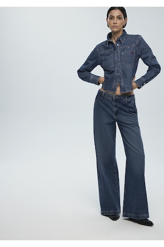 Mavi - Karen Iconic Vintage Koyu Mavi Jean Pantolon 1010742-89118 Mavi