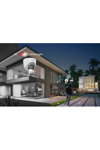 Hıkvısıon Ds-2cd1343g2-lıuf 4mp 2.8mm Hybrid Light Sesli Ip Dome Kamera