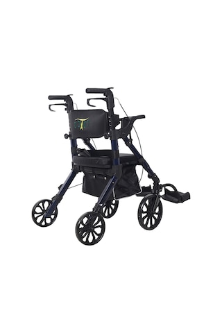 Golfi PR 898 Tekerlekli Rollatör Engelli Yaşlı Yürüteç Walker