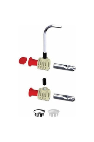 Asma Klozet Gizli Montaj Seti Gri