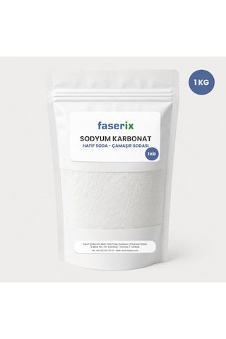 Şişecam Çamaşır Sodası Sodyum Karbonat Hafif Soda 1 Kg