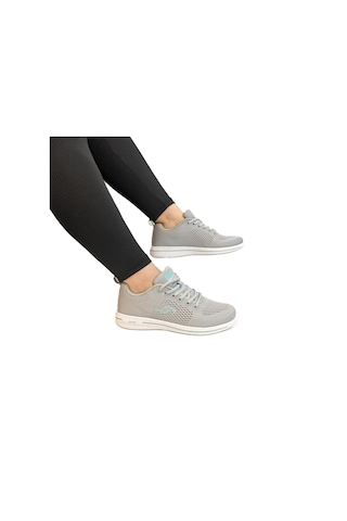 Jump 24937-24938 Gri Fuspetli Çok Hafif Rahat Spor Ayakkabı Gri