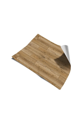 Mutfak Tezgah Arası Kendinden Yapışkanlı Folyo Kaplama Ahşap Parke Desen 60cmx100cm