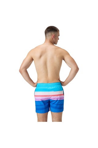 Speedo Print Redondo Edge Volley Erkek Şort Mayo Çok Renkli
