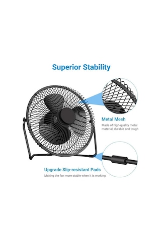 Everest Efn 482 Metal Usb Soğutucu Pervane Vantilatör