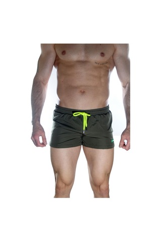 Cojans Erkek Yeşil Mini Mayo Short Çok Renkli