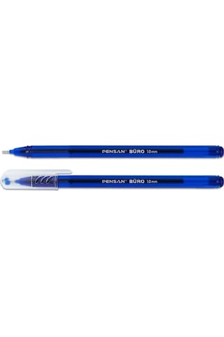 20 Adet Pensan 2270 Büro 1.0 Mm Mavi Tükenmez Kalem Ballpoint Mavi
