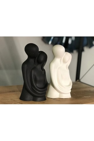 Bernami Mumluk Şamdanpinterest 2'li Sarılan Çiftler Siyah Beyaz Diğer