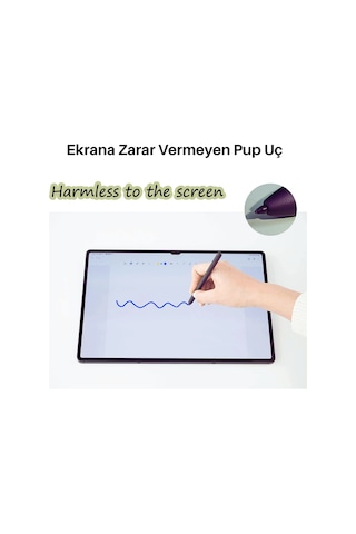 Galaxy Tab S Pen Uyumlu Stylus Kalem Avuç İçi Reddetmeli S6 Lite S8 S9 S10 S11 Uyumlu Tablet Kalemi Rose Gold