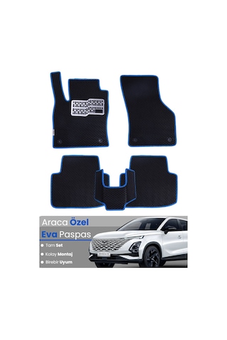 Chery Omada 5 Uyumlu Eva Paspas Tam Set Birebir Uyum, Araca Özel Tasarım,hızlı Ve Kolay Montaj 950