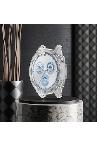 Huawei Watch Gt5 46mm Kasa Kılıf Ve Ekran Koruyucu 360 Tam Koruma Kapak