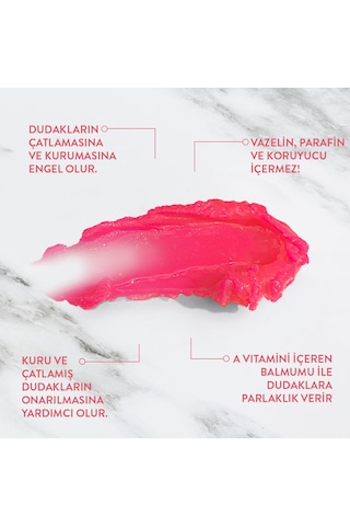 Thalia Yoğun Nemlendirme Etkili Çilek Aromalı Dudak Balsamı 12 G