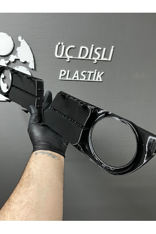 Verso Sis Farı Çerçevesi Sağ Sol Set Siyah 3d Baskı 1 Set
