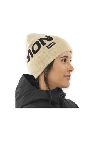 Salomon Lc2152900 Hermitage Beanie Bere Bej Unisex Bere 001