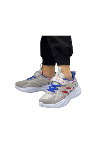 Fıero Mıen Unisex Açık Gri Çocuk Okul Günlük Sneaker Ayakkabı Açık-gri Açık-gri