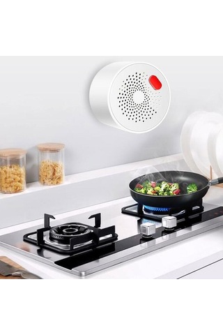 Supermarket1 Tuya Wifi Doğal Gaz Dedektörü: Tak-çalıştır Yanıcı Gaz Alarmı, Metan, Propan, Bütan, Lpg, Lng Algılama