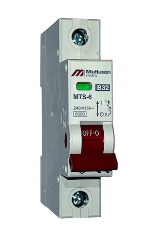 Mutlusan Mts06-1032b 1x32a 6ka B Tipi Otomatik Sigorta