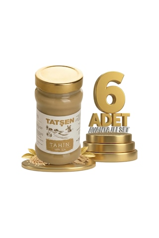 Tatşen Tahin 6x300 Gr Cam