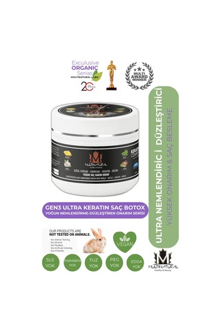 Multinatural Ultra Botanik Saç Bakım Maskesi 250 G