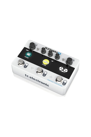 Tc Electronıc Plethora X3 127'ye Kadar Tahta, 3 Pedal Yuvası, En